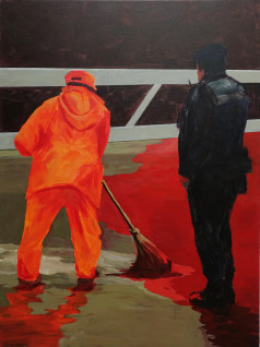 13 Le sang versé par le peuple2 200x150cm 2019