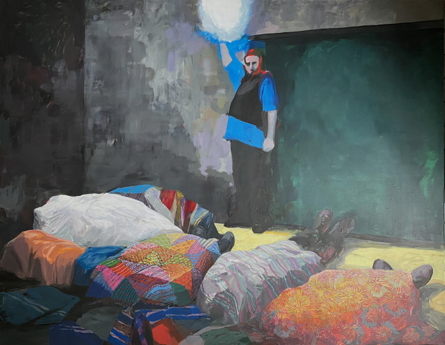 Tissu exotique - 2022, 200x250cm