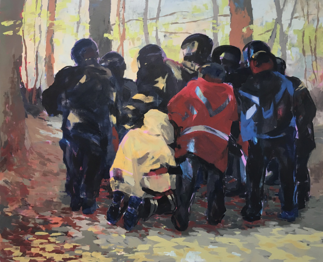 Intervention 2 - 2019, 200x250 cm