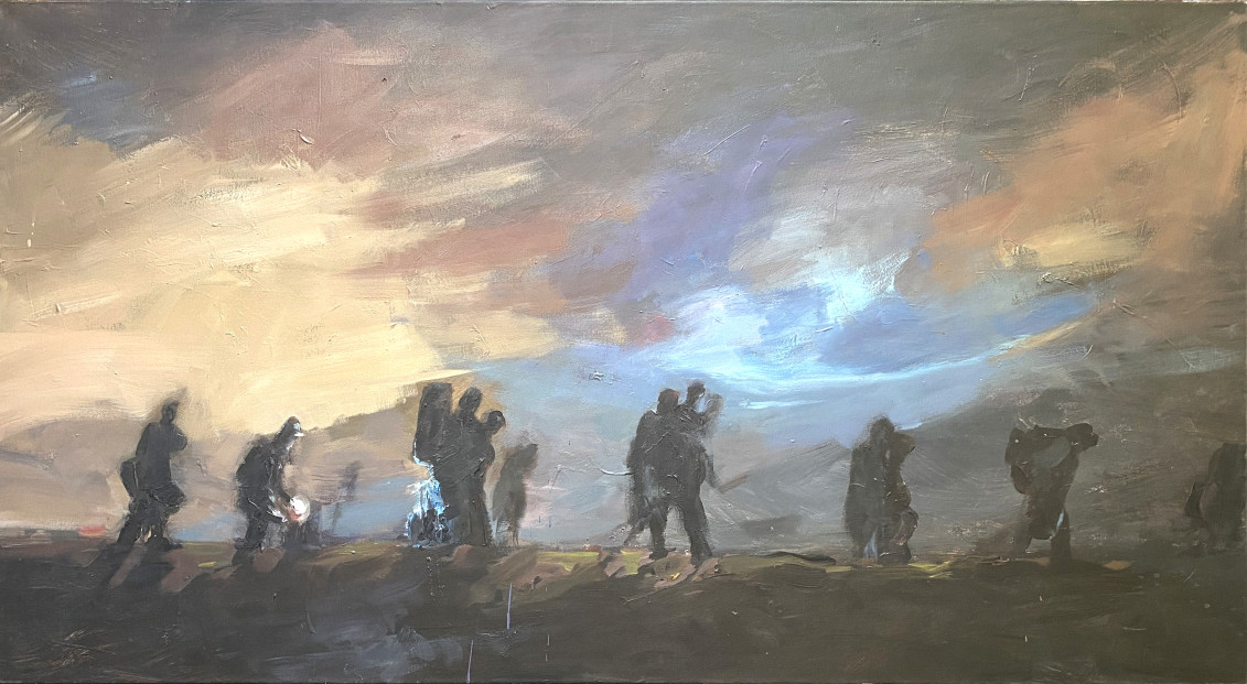 Excursion - 2016, 80x147cm