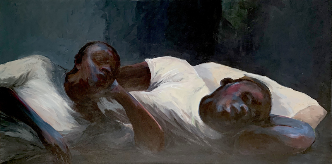 Schlaf - 2018, 60x120cm